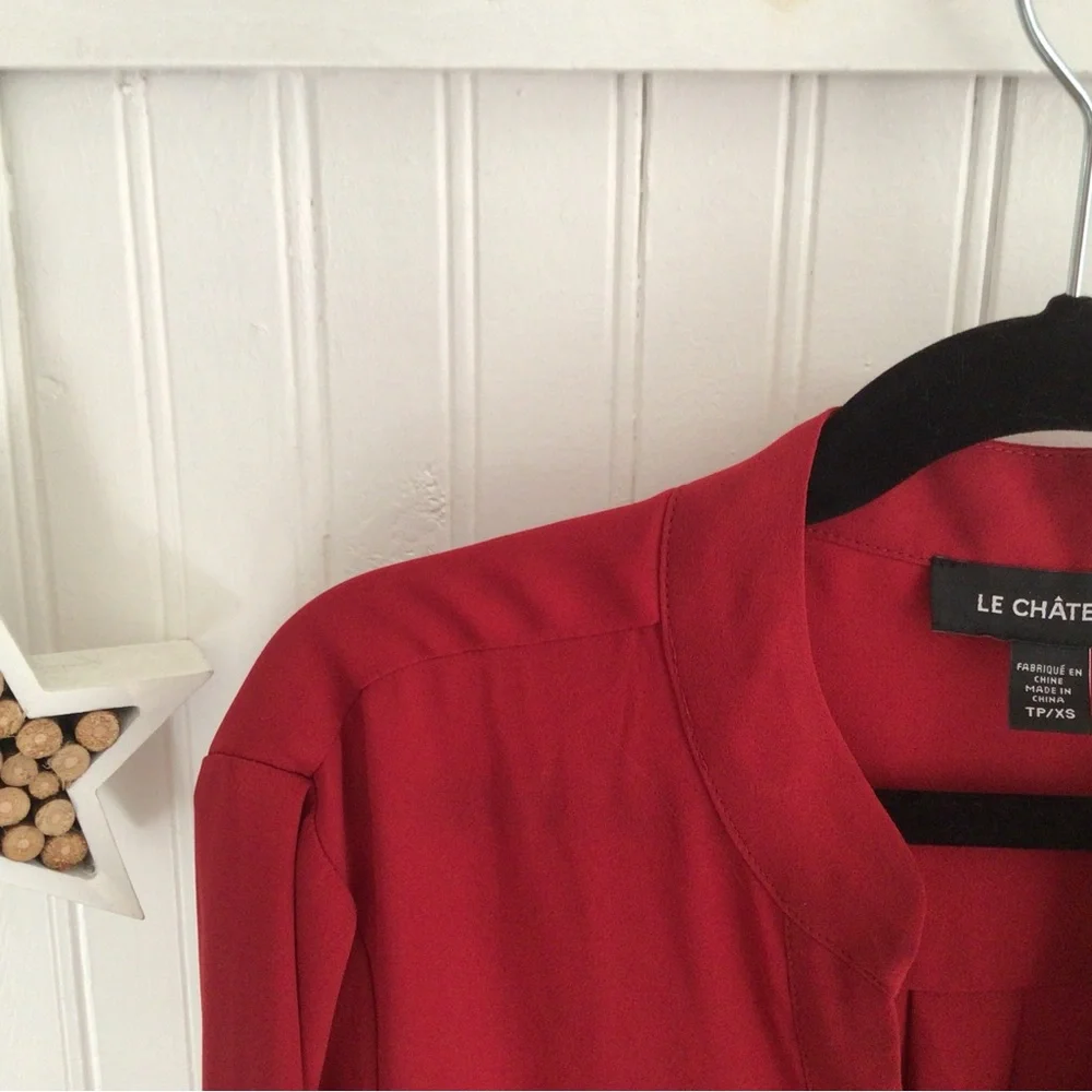 LE♥️CHÂTEAU red tunic - Picture 2 of 5